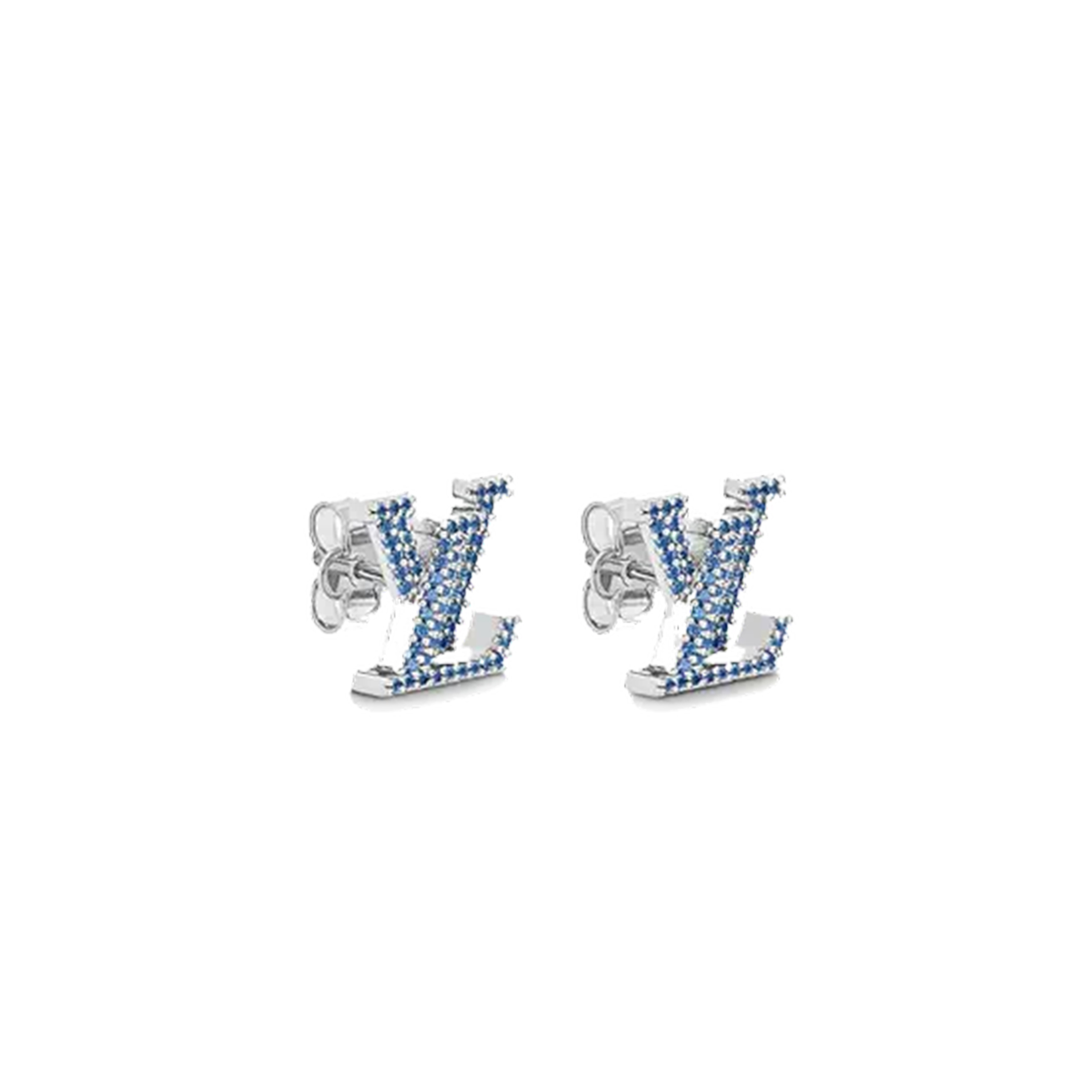 l**is V*t*n lv iconic aquamarine earrings m00987